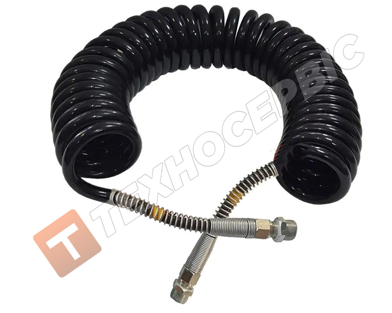 Шланг воздушный прицепа витой М22 желтый 5.5м (NAYA Турция) 4527110050 ...