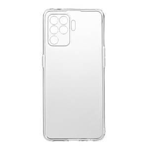 Силікон TPU SMTT Oppo Reno 5 Lite, Transparent