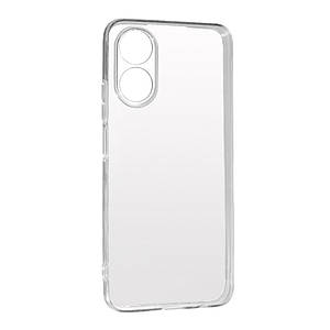 Силіконовий чохол SMTT для Oppo A17k Transparent
