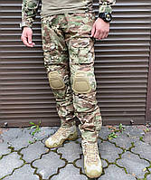 Тактичні штани з наколінниками Han Wild мультикам армійські штани multicam