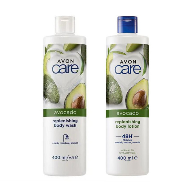 Зволожувальний набір для тіла з олією авокадо, фото 1