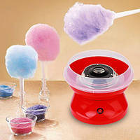 Аппарат для сладкой ваты Cotton Candy Maker + палочки в подарок Красный, и