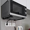 Кронштейн для кріплення мікрохвильової печі до стіни Чорний, фото 6