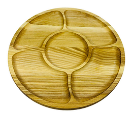 Дерев'яна дошка менеджниця 4 відділення 29 см 07967