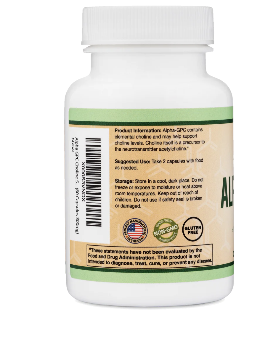 Купити Alpha GPC Double Wood / Альфагліцерофосфохолін Double Wood 60