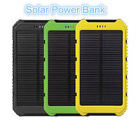 Портативное зарядное устройство Power Bank Solar 50000mAh на солнечной батарее, Мобильная солнечная, и