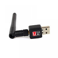 Мини USB Wifi адаптер с антенной для T2 приставки LV-UW10-2DB 150M 802.11n, и