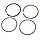 Кільця поршневі STD GM 12631194 3.0L Buick LaCrosse & Cadillac CTS SRX & Chevrolet Captiva Equinox & Saab 9-4, фото 3