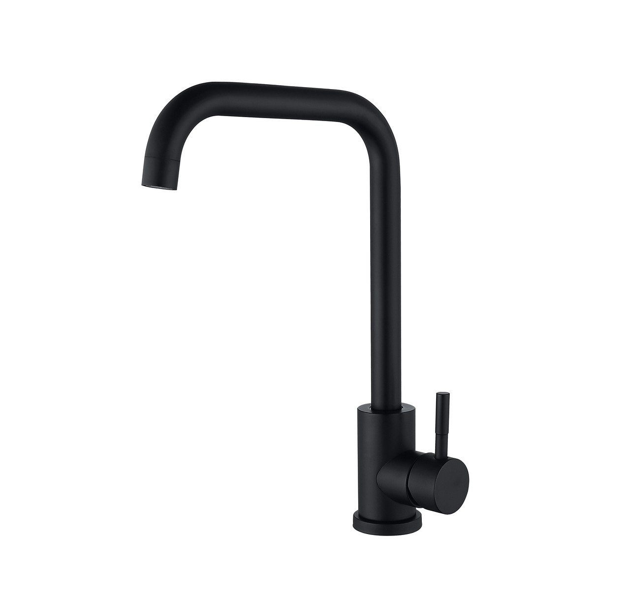 Змішувач для кухні WEZER EKO4B-01-BLACK Г-подібний