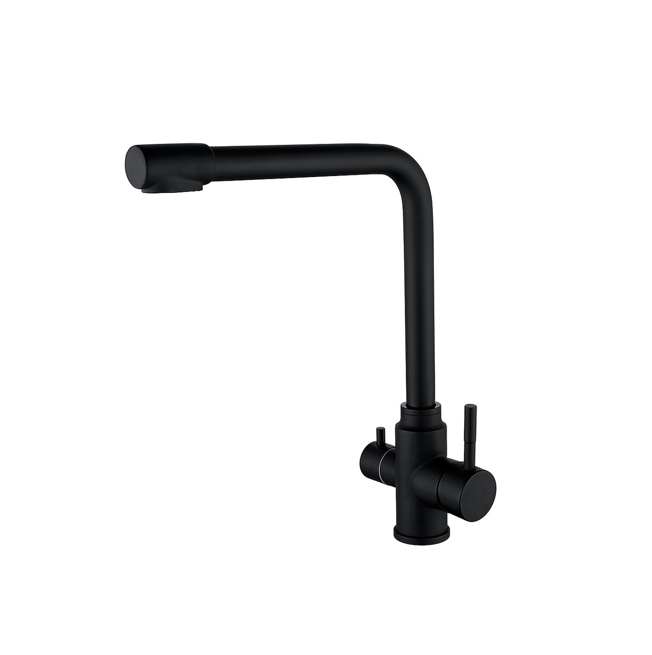 Змішувач для кухні WEZER EKO4C-01-BLACK під фільтр зворотного осмосу