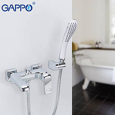 Змішувач для ванни GAPPO G3250-8, хром