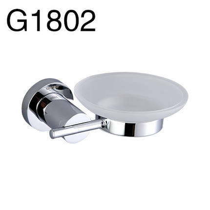 Мильниця настінна GAPPO G1802, латунь, хром, фото 1