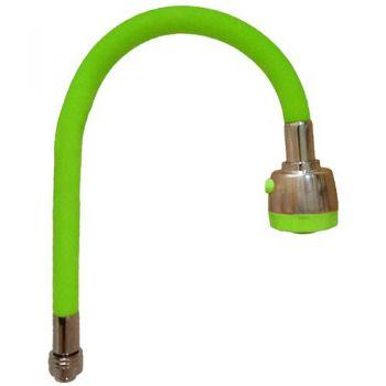 Гнучкий вилив для кухні WEZER WKC-058-PALE GREEN, силіконовий, світло-зелений