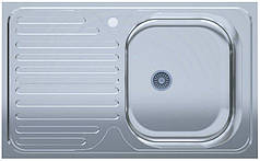 Кухонна мийка WEZER W8050R(06) Satin 500x800x160 мм + сифон