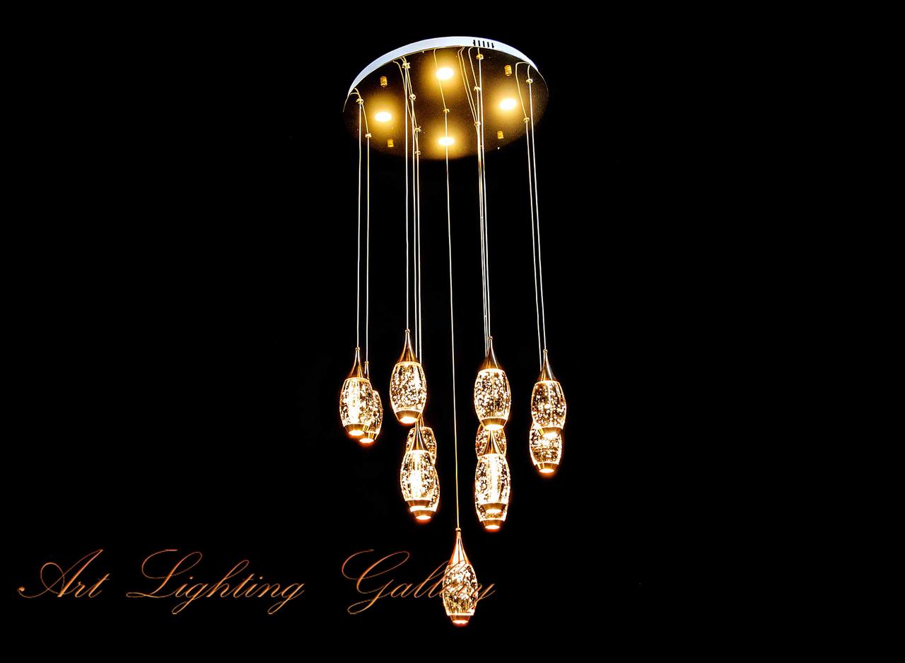 Каскадна світлодіодна люстра 2020/13, фото 1