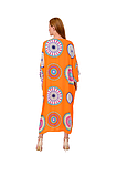Довгий жіночий халат на ґудзиках Туреччина Великі розміри 4 кольори, фото 2