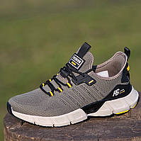 Кросівки чоловічі сірі весняні літні сітка Кроссовки мужские серые весенние летние сетка (Код: 3178)