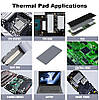 Термопрокладка Halnziye HY153 EXTREME 15,3 W/mK 1,5 мм 50 x 50 для відеокарт термоінтерфейс термопаста, фото 7