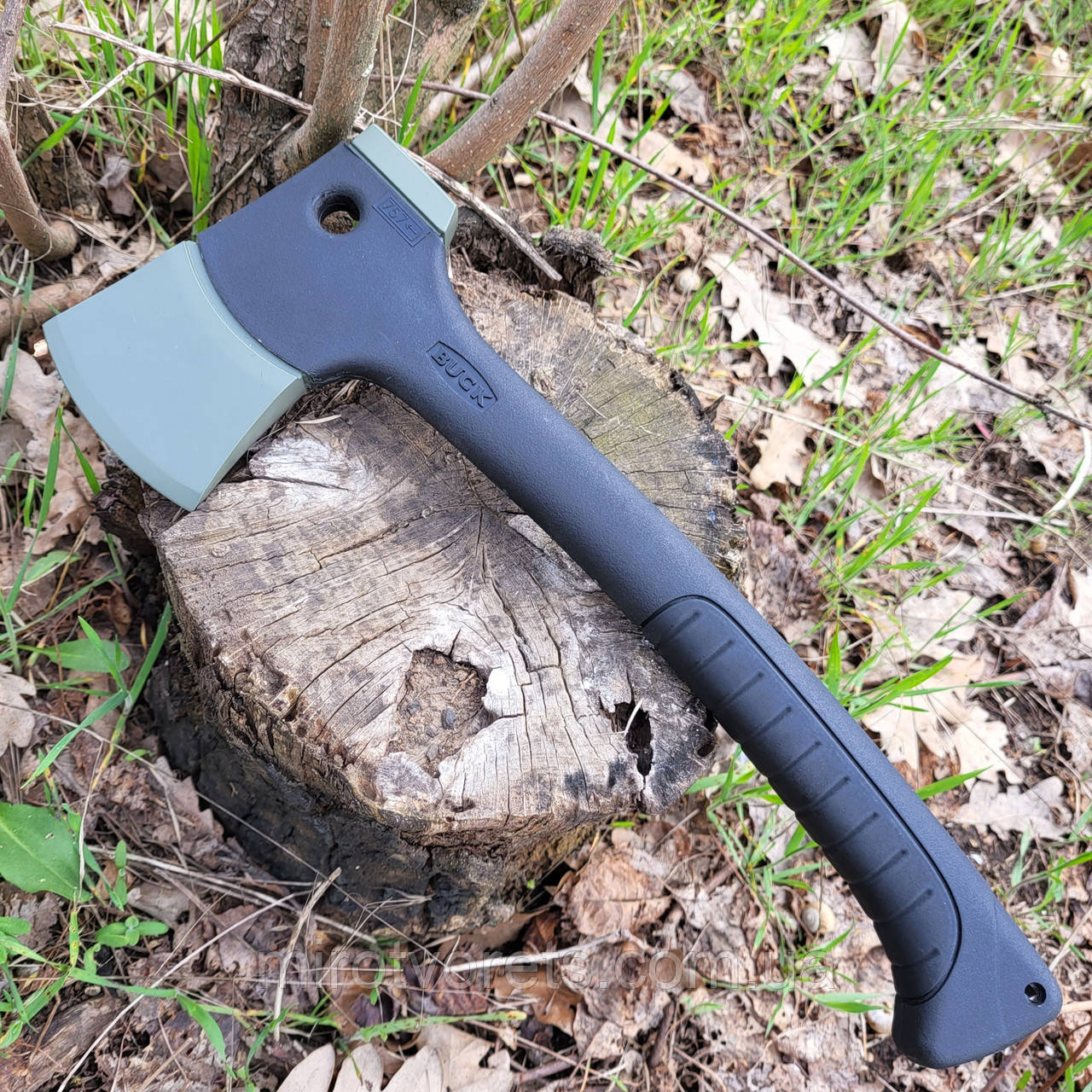 Сокира туристична Buck Camp Axe Black 757 +paracord