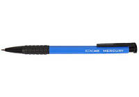 Ручка кулькова автоматична Economix MERCURY, 0.5 мм, гумовий грип