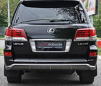 Задняя юбка F-sport на Lexus LX 2012-2015