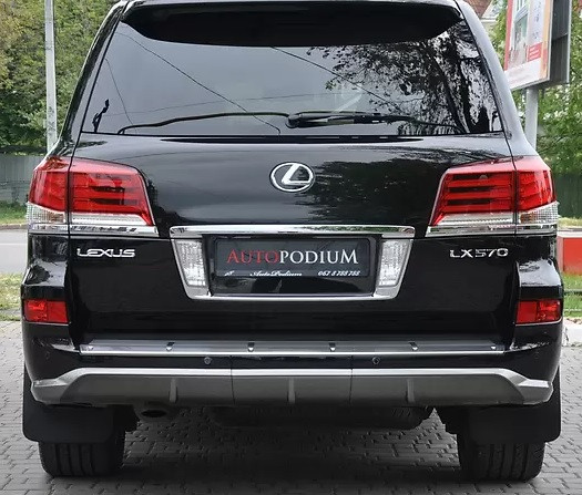 Задня юбка F-sport на Lexus LX 2012-2015, фото 1