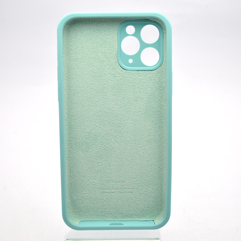 Чохол накладка Silicon case Full Square для iPhone 11 Pro Azure, фото 5