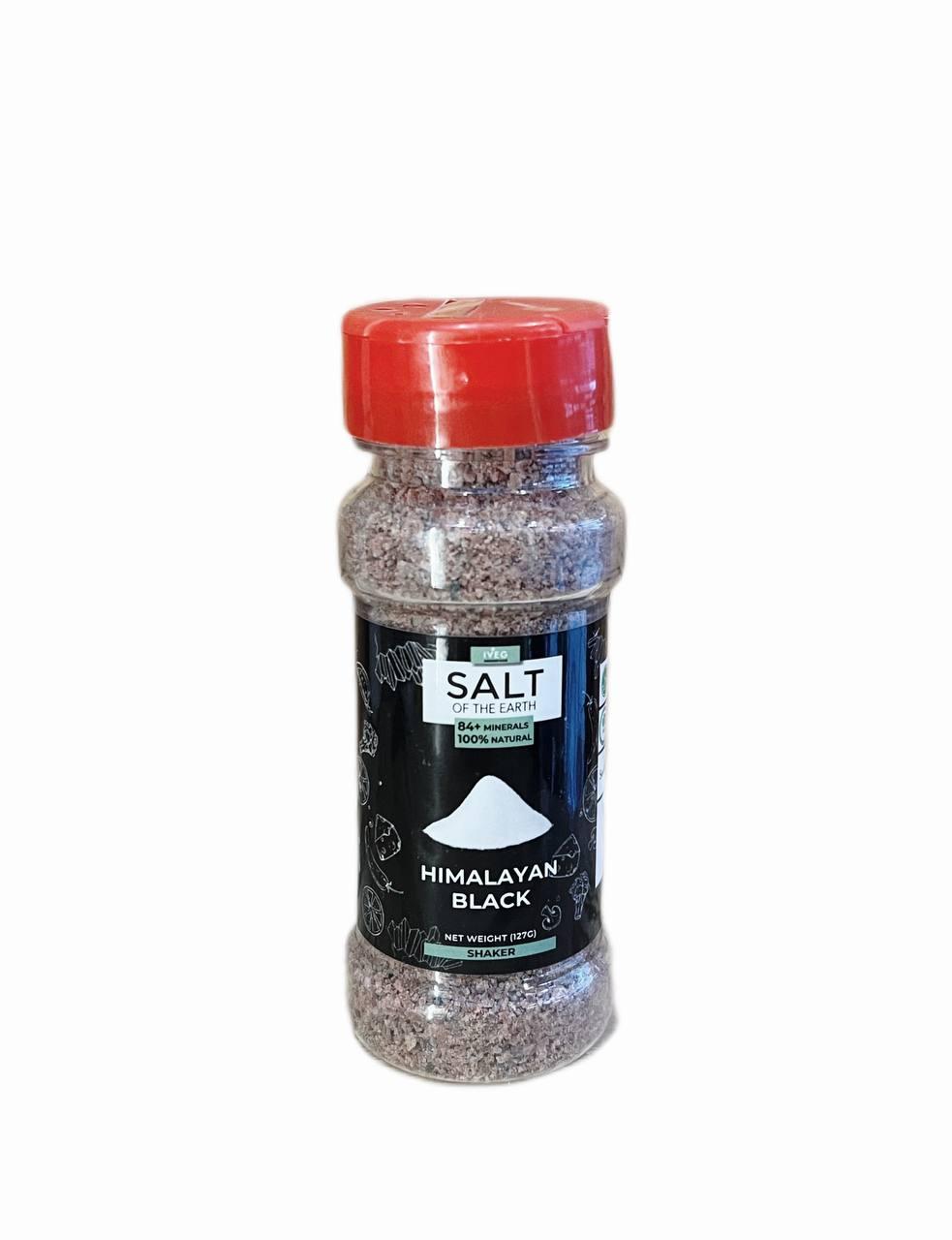 Натуральна гімалайська чорна сіль екстра, дрібний помел, 127 г, Salt of the Earth