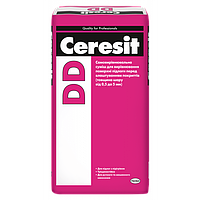 Самовыравнивающая смесь для пола Ceresit DD перед укладкой покрытий 25 кг ( Церезит )