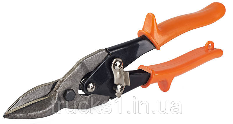 Ножиці по металу (max 1.2), 250мм, прямі 48-200 (MIOL), фото 1