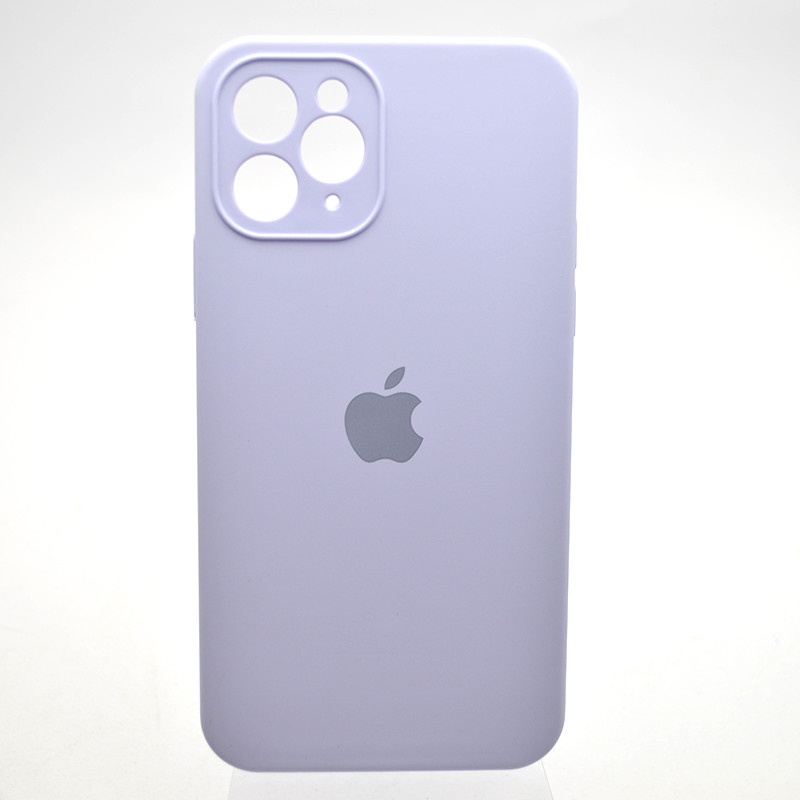 Чохол накладка Silicon case Full Square для iPhone 11 Pro Lilac, фото 1