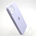 Чохол силіконовий з квадратними бортами Silicon case Full Square для iPhone 11 Pro Lilac, фото 2