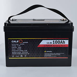 Акумулятор Caleo Enerblok (Korea) LiFePO4 літій залізо фосфатний 12,8 В 100 А·год ENB-1210P, фото 1