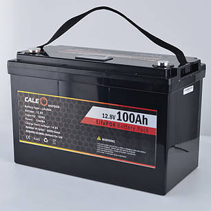 Акумулятор Caleo Enerblok (Korea) LiFePO4 літій залізо фосфатний 12,8 В 100 А·год ENB-1210P, фото 3
