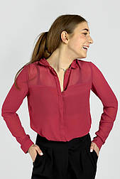 Блузка Bershka 0866/448/601 бордова S