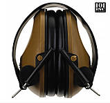 Навушники для стрільби/Активні навушники 101 INC Coyote, фото 8