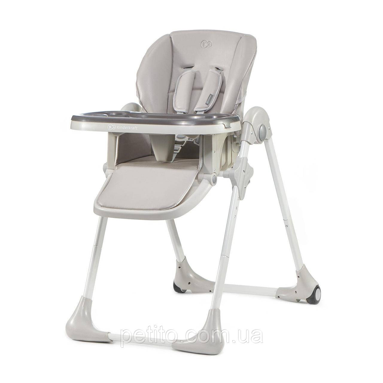 Стільчик для годування Kinderkraft Yummy Grey (KKKYUMMGRY0000)