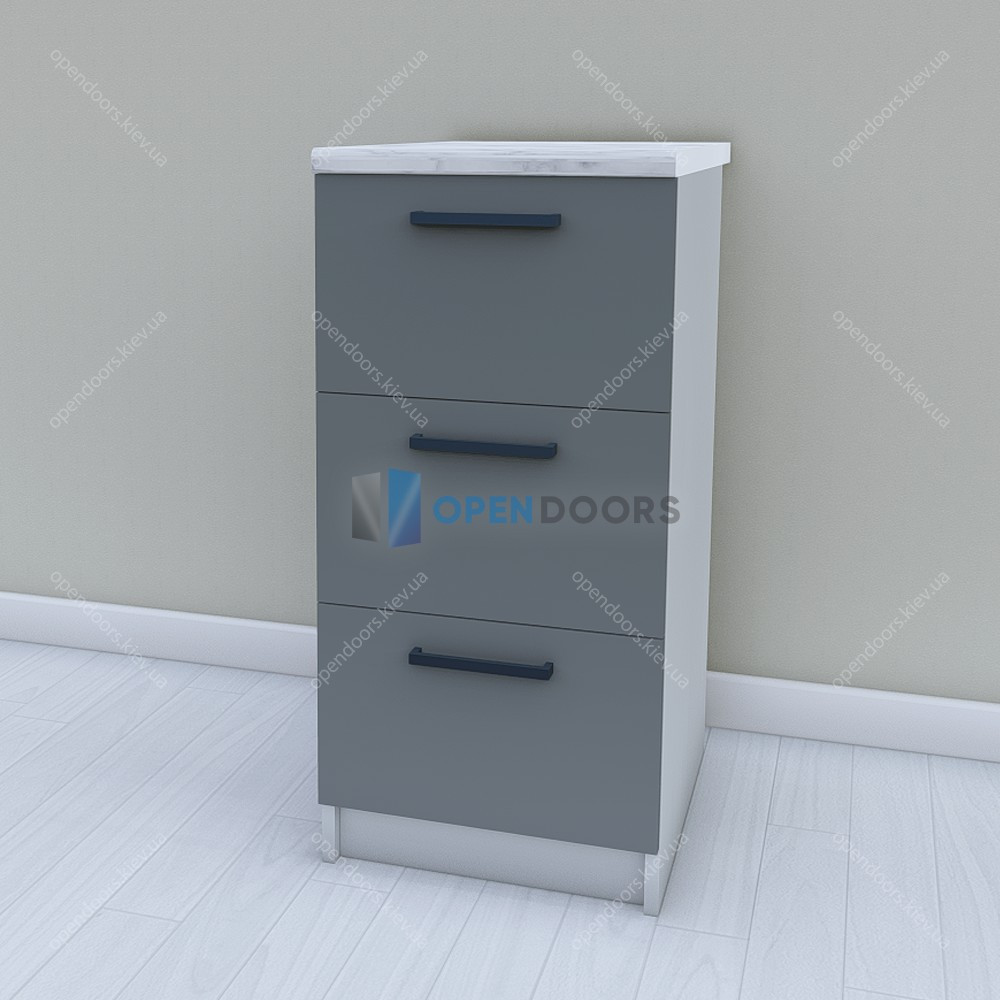 Тумба нижня без стільниці МП25 400 мм – ДСП | Opendoors, фото 1