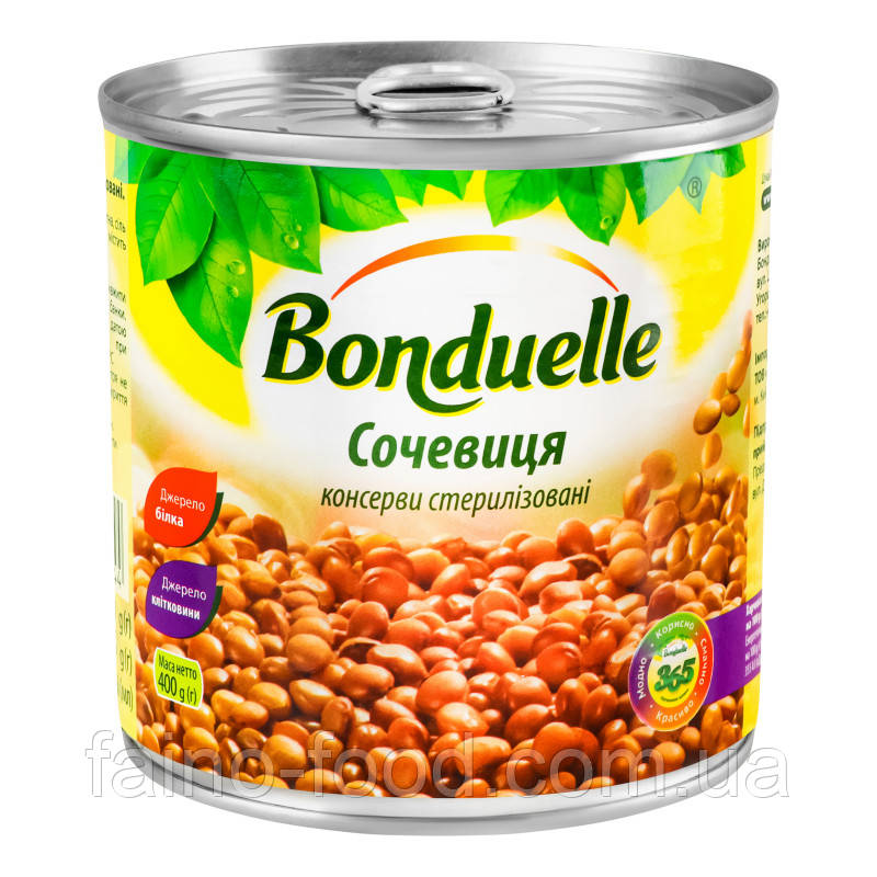 Сочевиця "Bonduelle", ж/б, 400 г