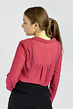 Блузка Bershka 0866/448/601 бордова S, фото 4