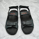 Сандалі Чоловічі Шкіряні Чорні., фото 2