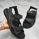 Сандалі Чоловічі Шкіряні Чорні., фото 3
