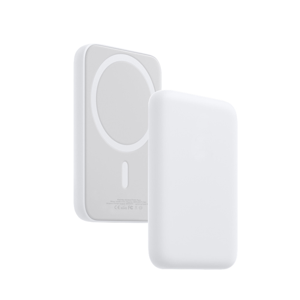 Зовнішній акумулятор MagSafe Battery Pack WUW Y115 3000mAh для iPhone Білий
