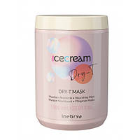 Маска для сухого, фарбованого та кучерявого волосся Inebrya Ice Cream Dry-T Mask 1000 мл