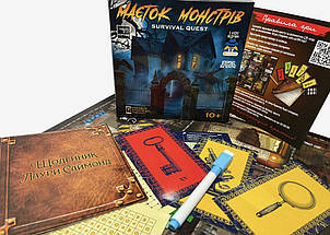 Настільна гра Квест у коробці Маєток Монстрів Ingame Quest-club