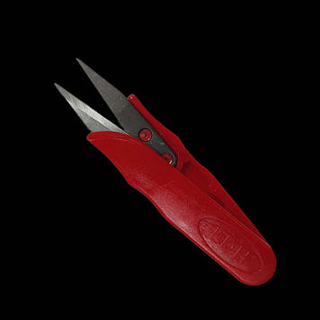 Ножиці для підрізання ниток LDH, 11 см, червоні