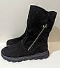 STTOPA зима 25 см. Розміри 40-45. Чоботи Уги великих розмірів шкіряні.. 278-4045 Чорні, фото 3