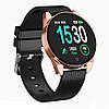 Розумний годинник Smart M12, Чорний / Наручний Bluetooth годинник / Годинник для тренувань та відстеження серцевого ритму, фото 4