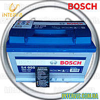 Акумулятор 74Ah-12v BOSCH (Бош) 680A S4 (R+правий)  278x175x190 B13 (пуск)