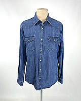 Сорочка джинсова Logg by H&M, якісна, Розмір М, Відмінний стан